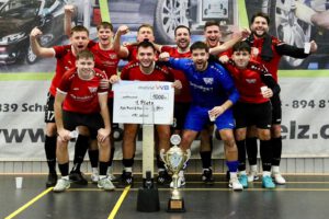 Siegerfoto SG Lebach Landsweiler beim Turnier des FC Schmelz Foto Dirk Spang