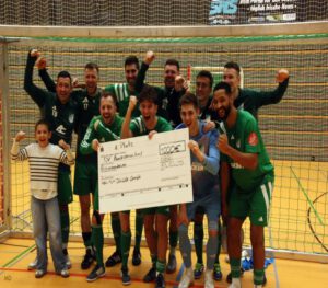 Siegerfoto SV Auersmacher beim Turnier des FC Kandil Saarbrücken