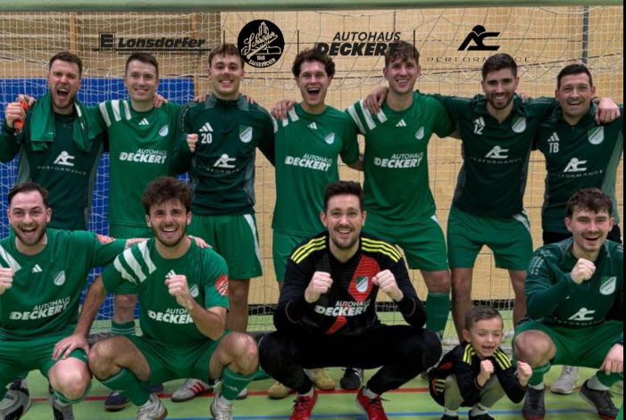 Siegerfoto SV Auersmacher beim Turnier des SV Bliesmengen-Bolchen