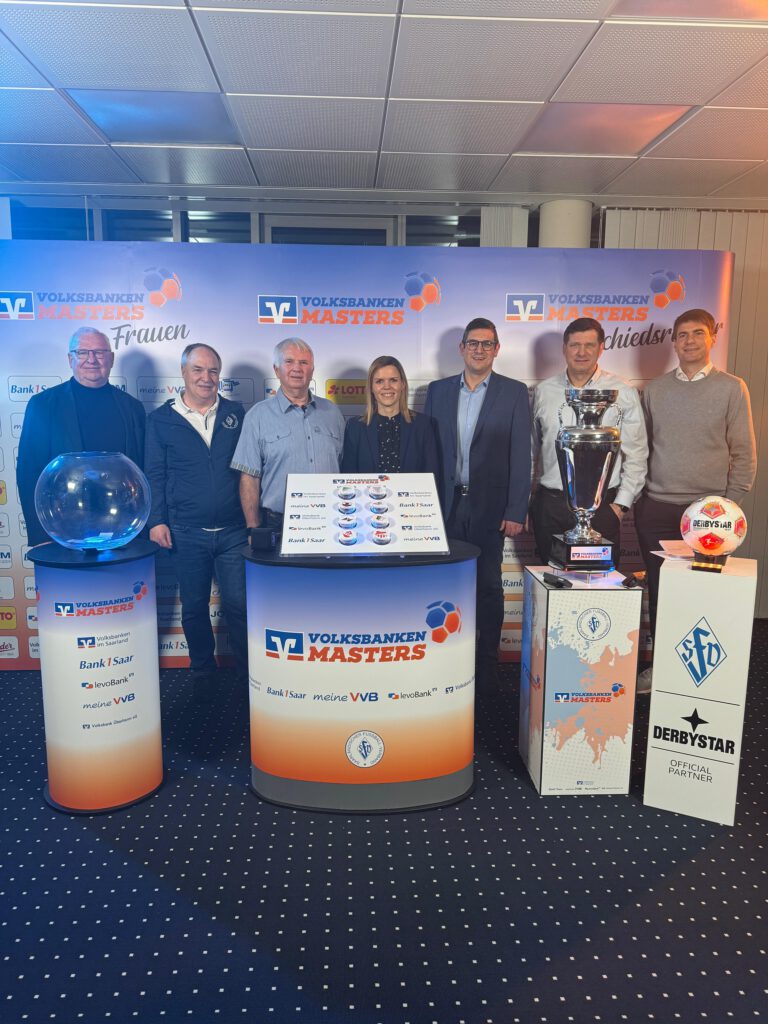 Foto zur Auslosung der Gruppen zum Volksbanken-Mastzers 2026