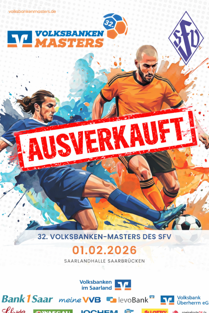 Plakat Volksbanken Masters Herren AUSVERKAUFT