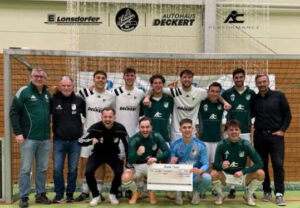 Siegerfoto SV Auersmacher beim Turnier der DJK-Ballweiler-Wecklingen